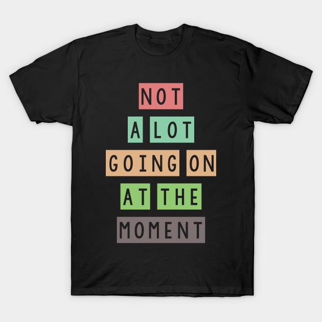 Not a lot going on at the moment T-Shirt by SamridhiVerma18